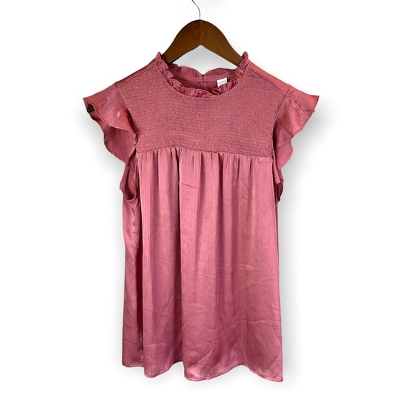 Old Navy Tops - Old Navy Pink Silk Tank Top Medium